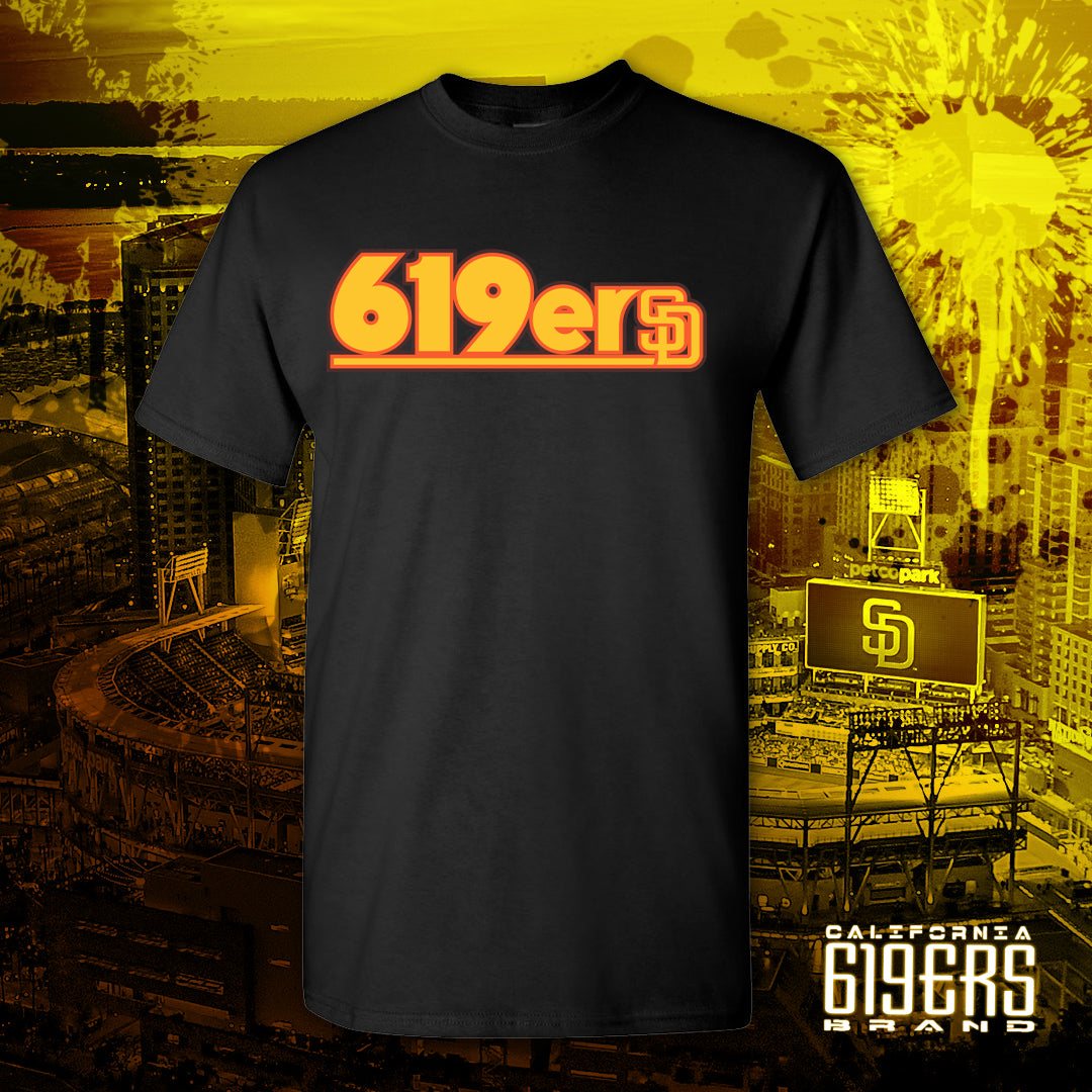 "619ers SD Padres" Midweight Soft Fitted - Short Sleeve T-Shirt