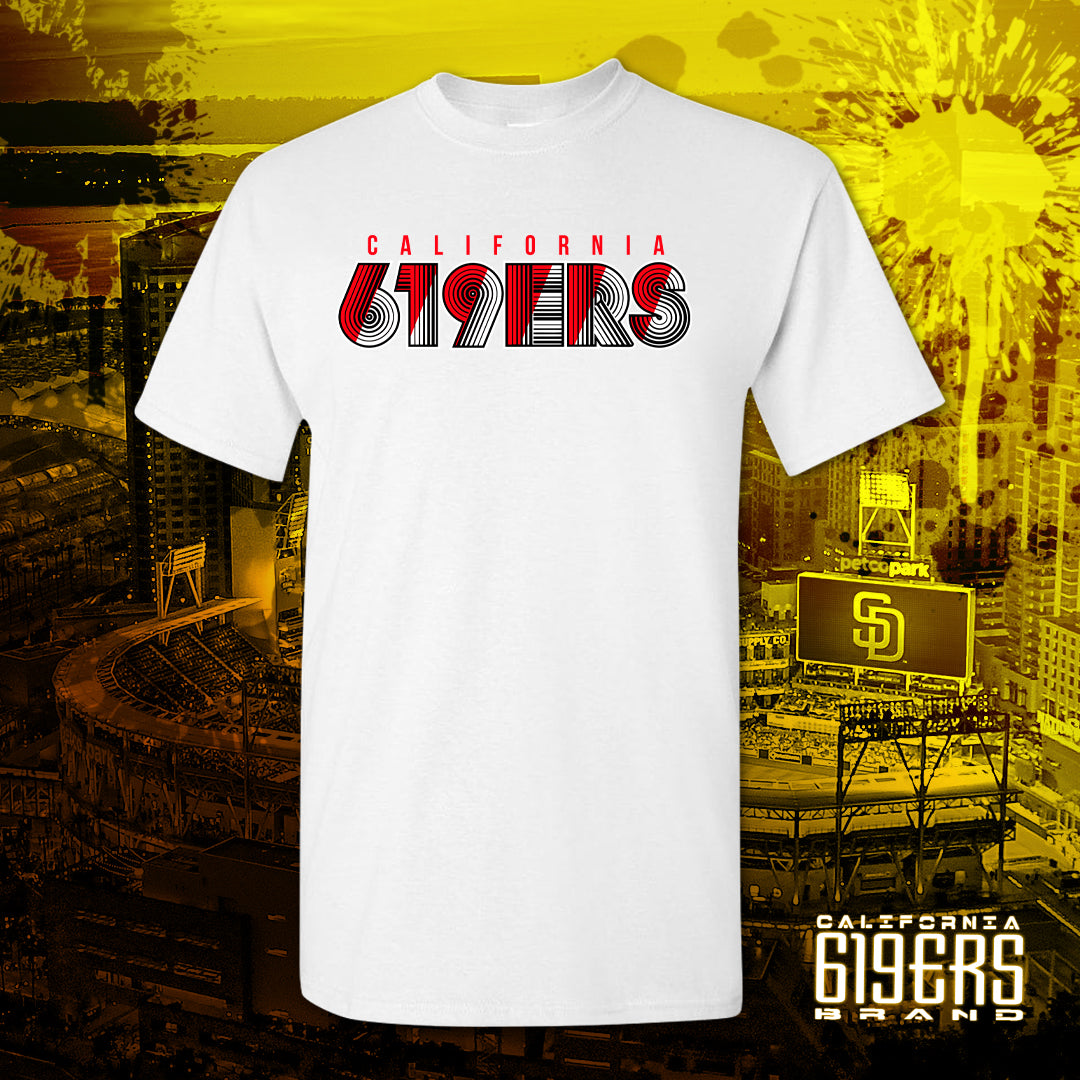 "619ers Blazers" Midweight Soft Fitted - Short Sleeve T-Shirt