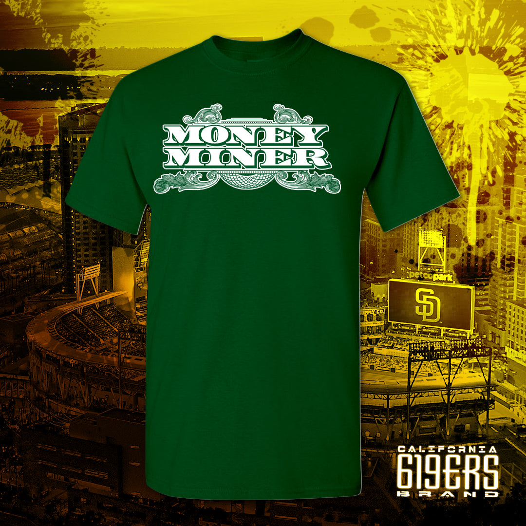 "Money Miner" Midweight Soft Fitted - Short Sleeve T-Shirt