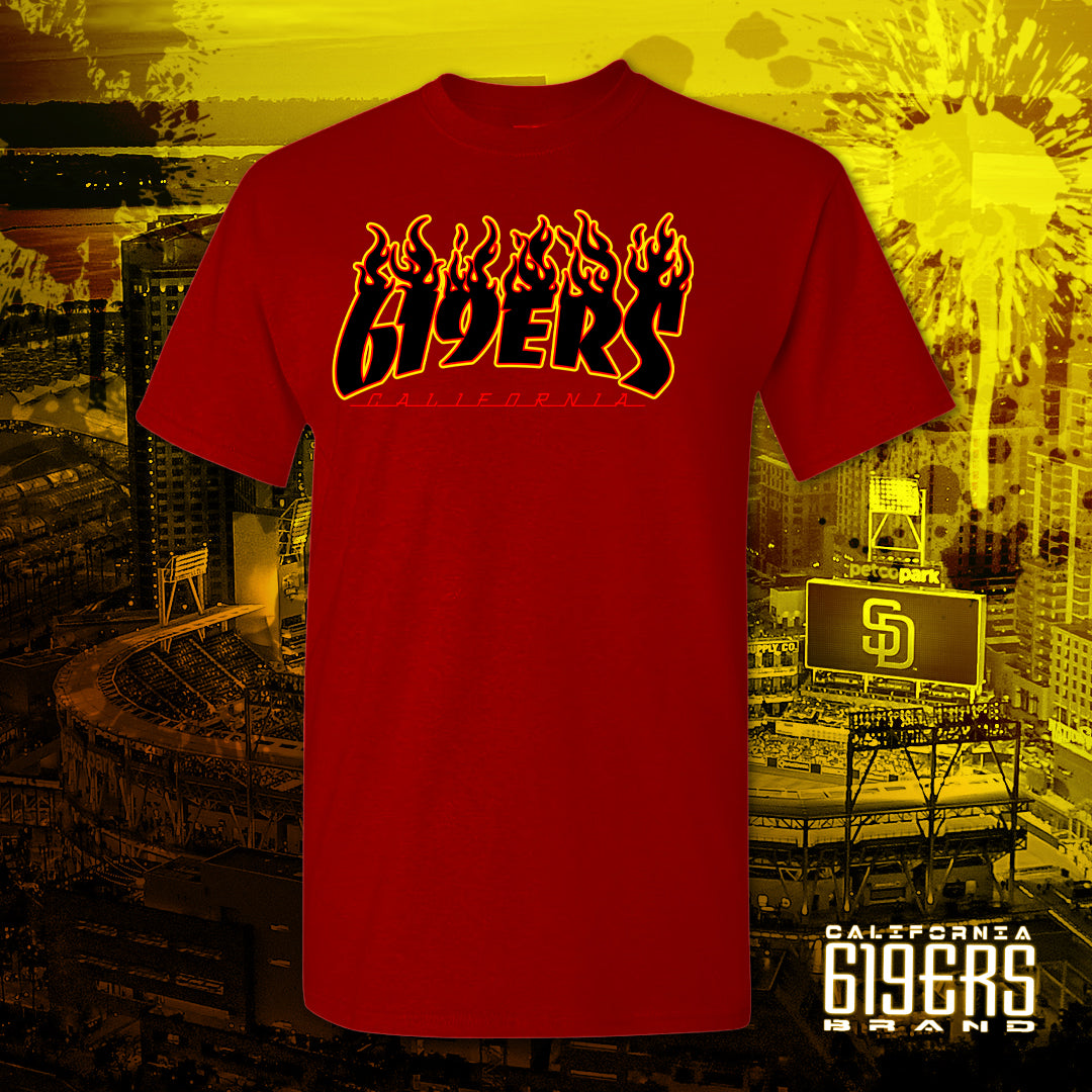 "619ers Thrasher" Midweight Soft Fitted - Short Sleeve T-Shirt