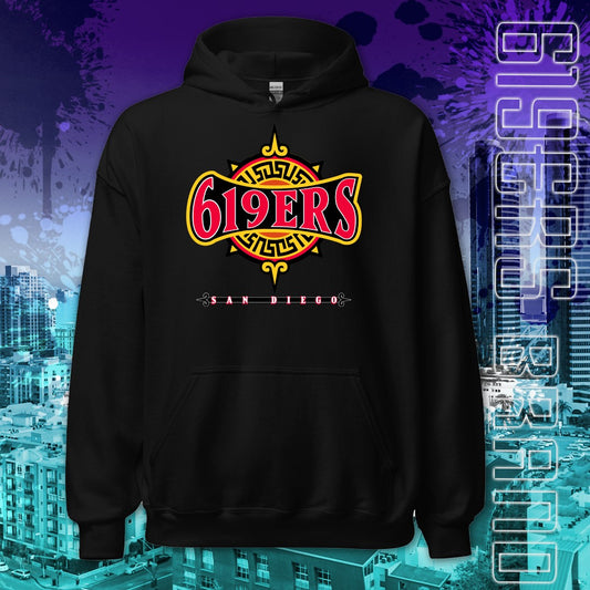 "619ers Aztec" Midweight - Pullover Hoodie