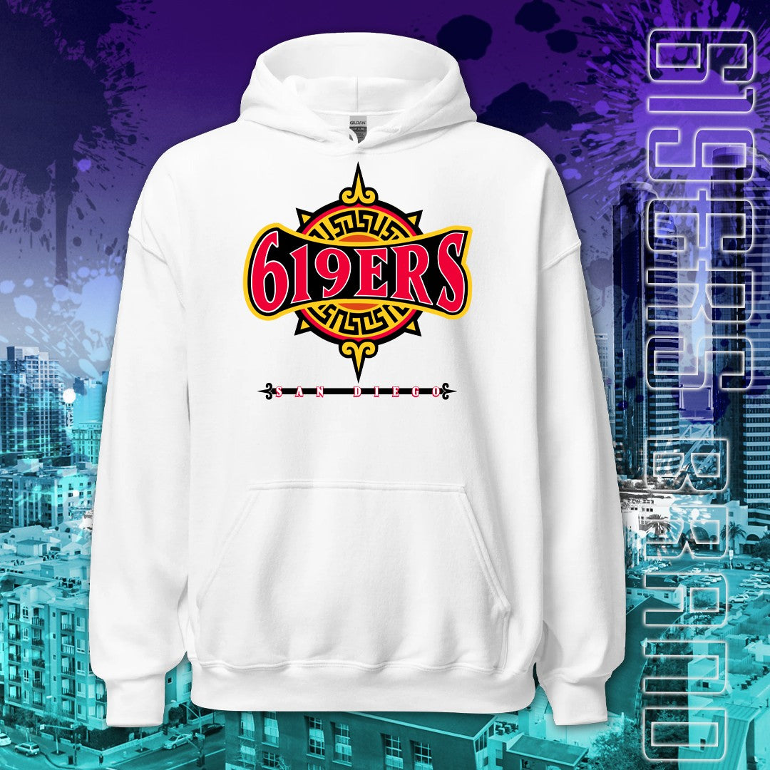 "619ers Aztec" Midweight - Pullover Hoodie